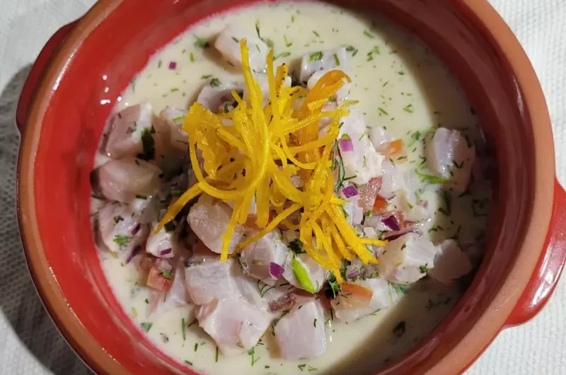 Gourmet Citrus White Fish Ceviche