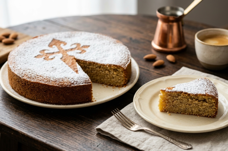 Tarta de Santiago (Almond Cake)