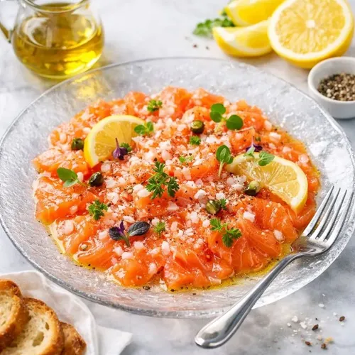Fresh Salmon Carpaccio
