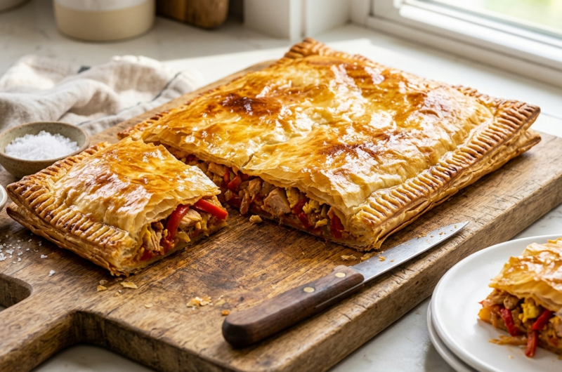 Authentic Empanada Gallega Recipe (Filo Version)