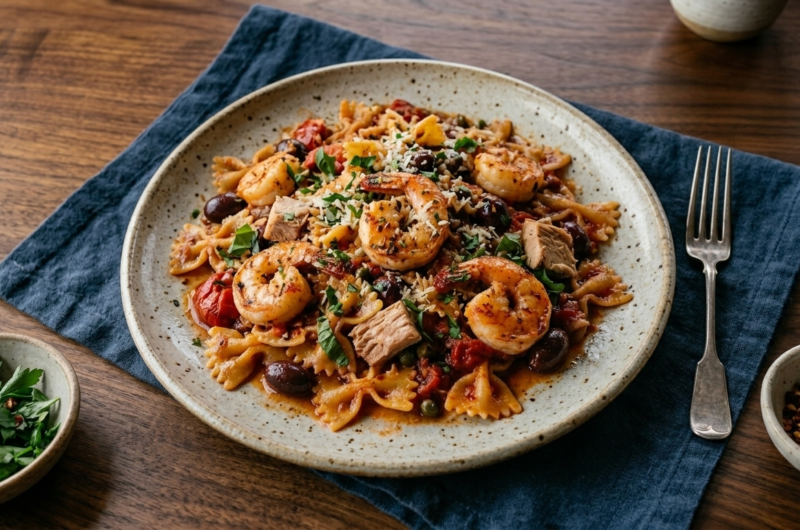 Seafood Puttanesca