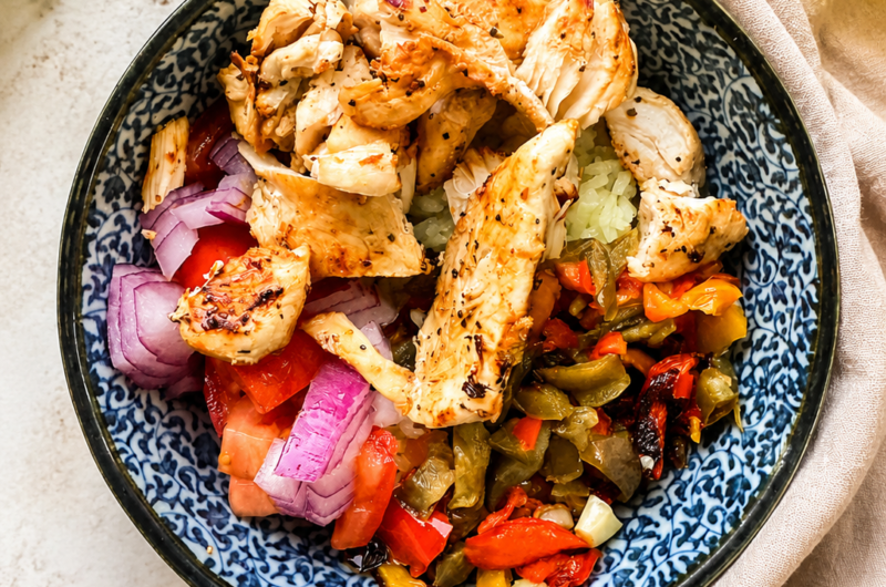 Catalan Chicken Bowl