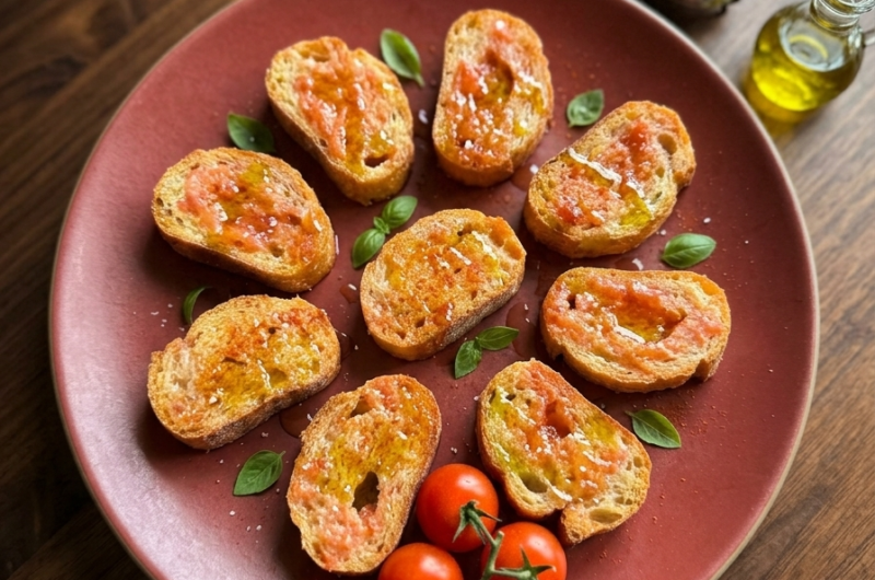 Pan con Tomate (Spanish Tomato Bread)