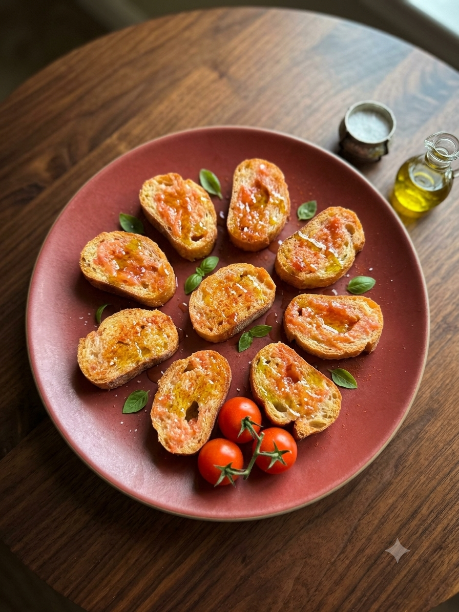 Pan con Tomate