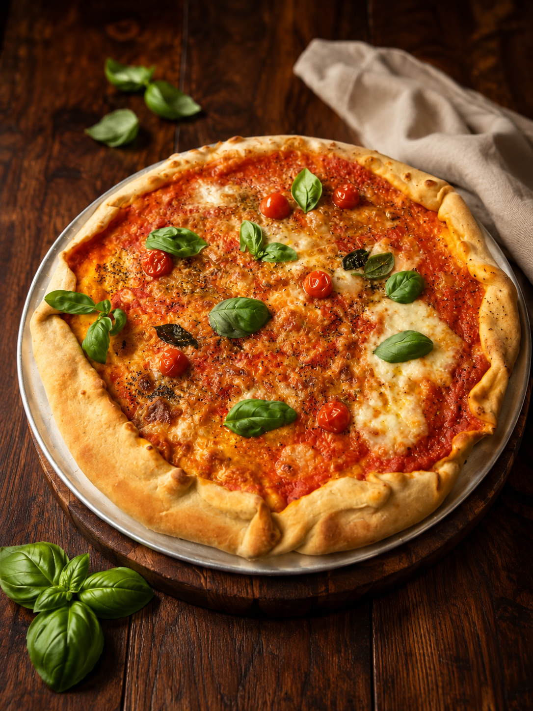 Pizza Margarita Delgada