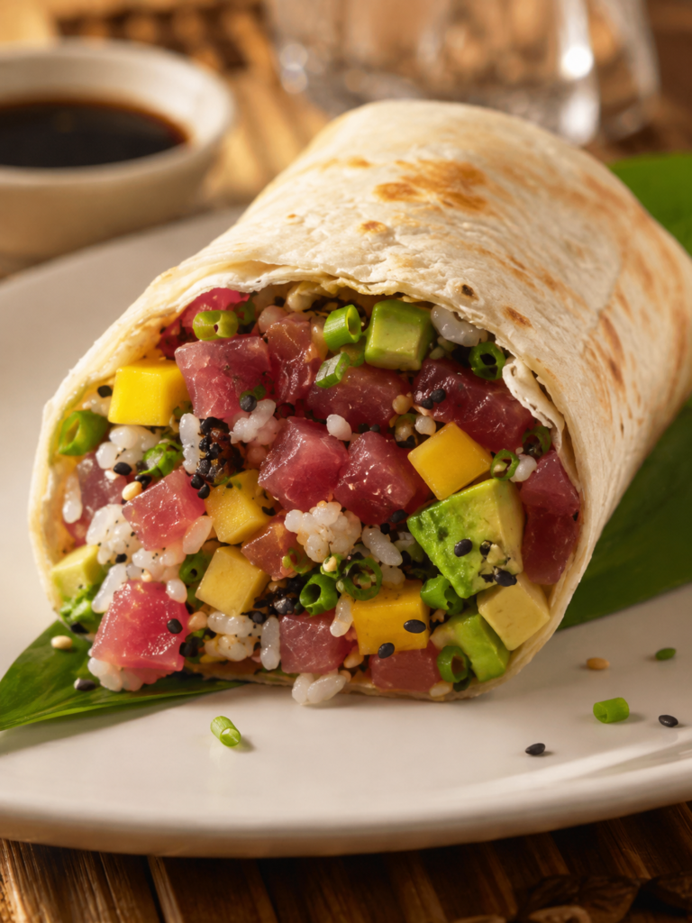 Tartare Burrito