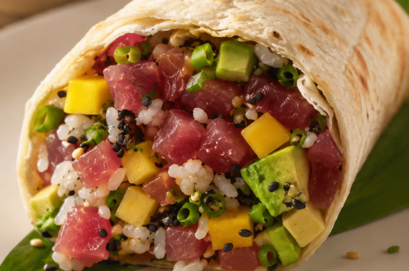 Tartare Burrito