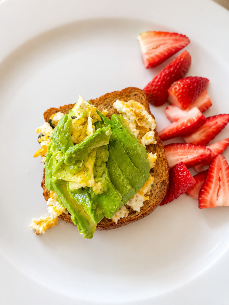 Gourmet Avocado Toast with Tamarillo, Basil & Strawberries