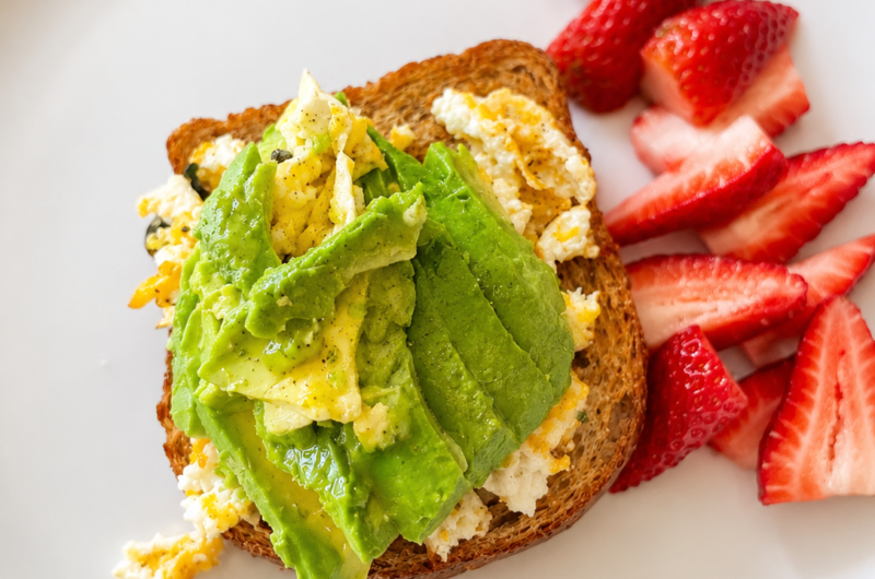 Gourmet Avocado Toast with Tamarillo, Basil & Strawberries (Easy Recipe)