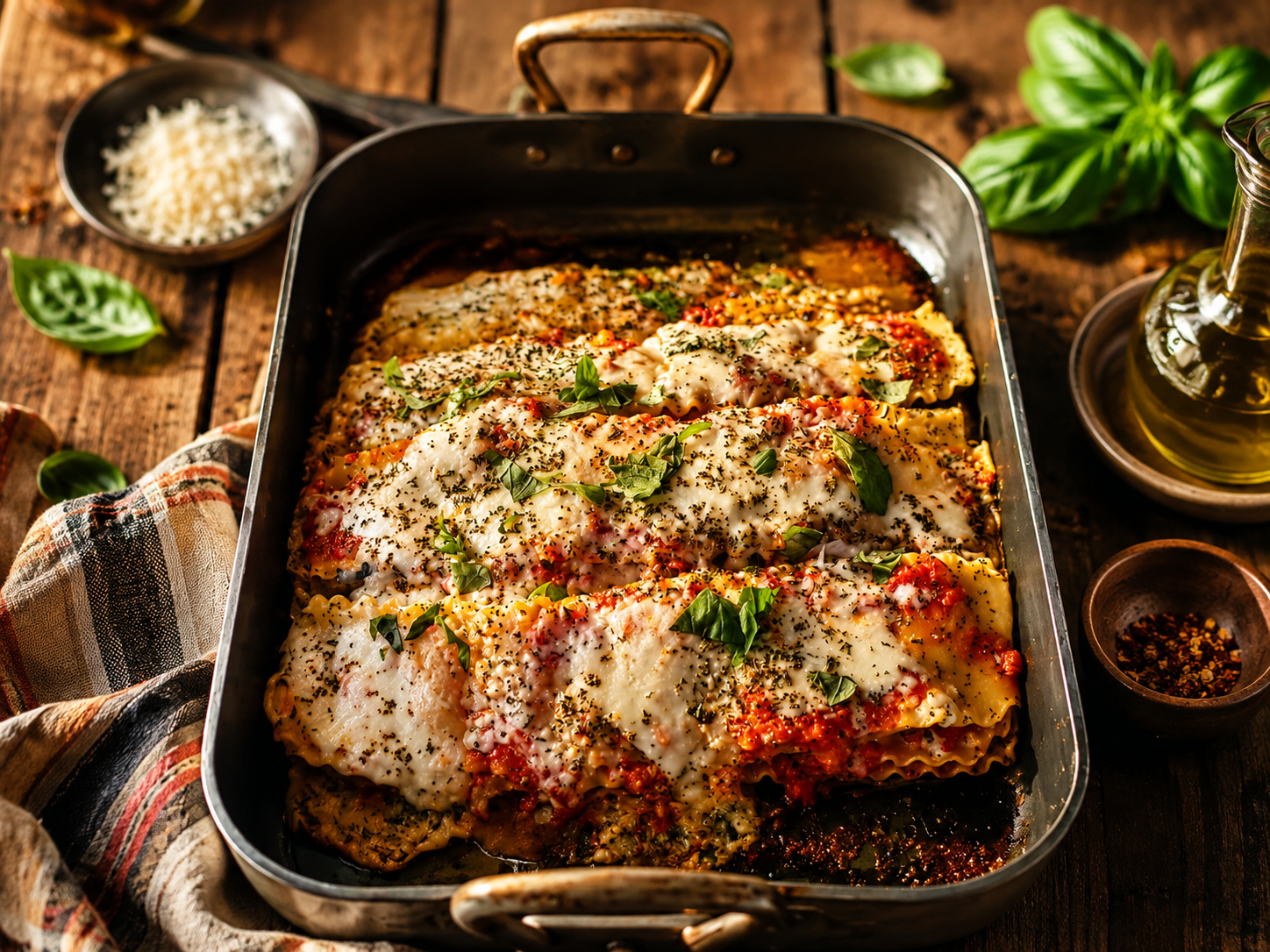 30-Minute Easy Lasagna